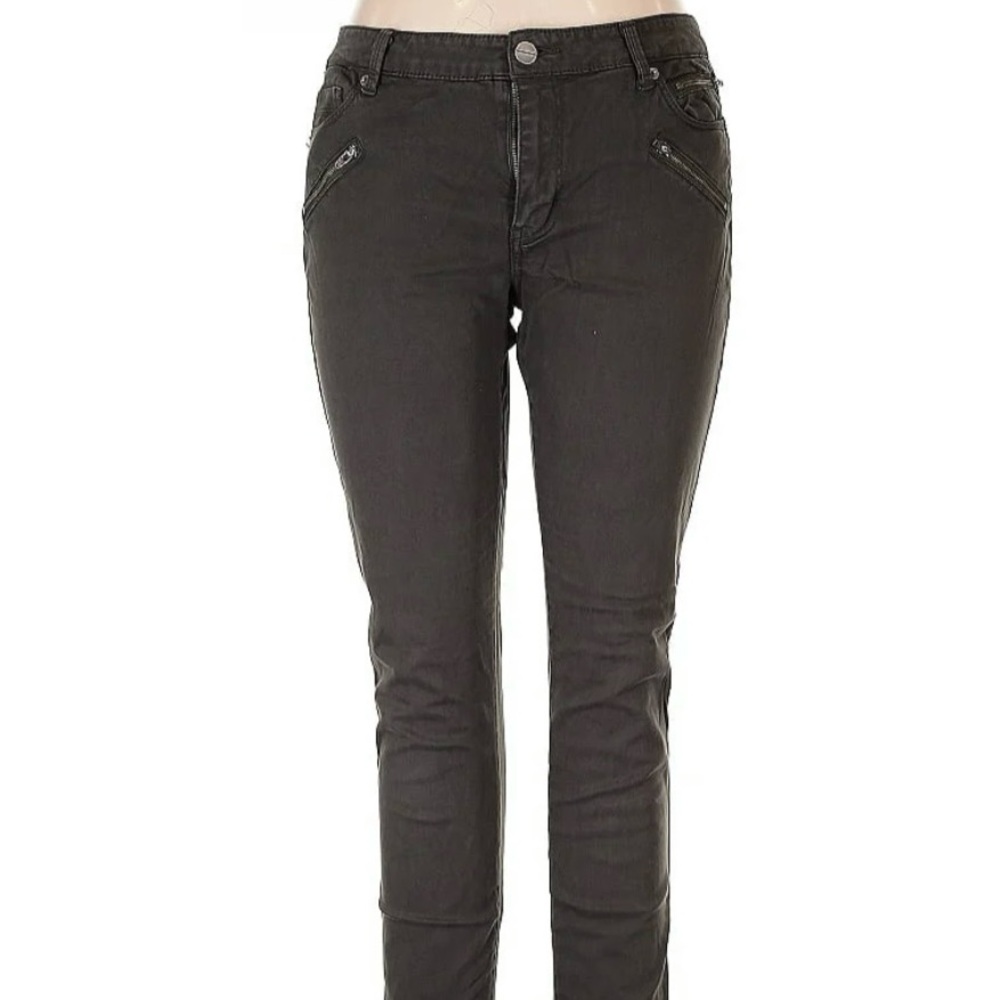Kenneth Cole Jess skinny Green Jeans soft Fabric